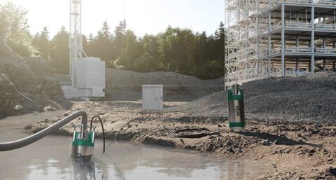 Wilo komt met pomp voor afvoer van vuilwater uit bouwputten