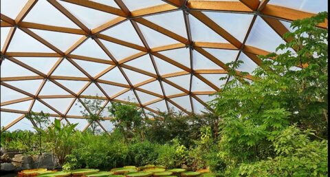 Geodetische koepels: de ideale vorm