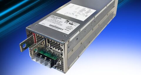 Industriële voeding met driefase 350-528 VAC-ingang levert 4.080W bij 24 V