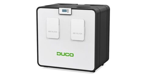 Nieuwe, compacte WTW-unit voor projectbouw