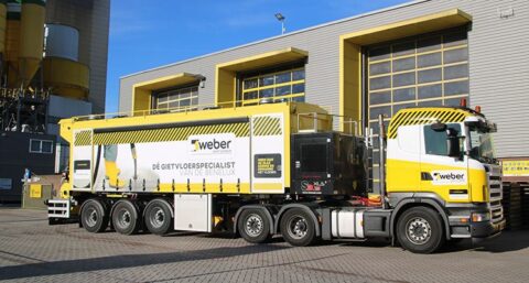 De pomptruck 2.0 van Weber Beamix