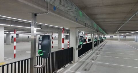 124 EVBox laadpunten in Innovation Centre Wageningen