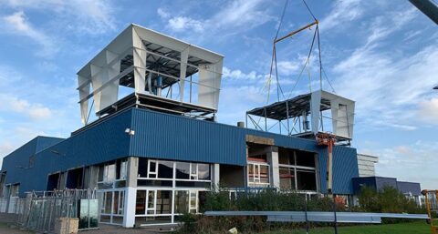 Eén installatie voor wind- EN zonne-energie