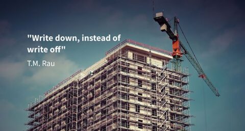 Niet afschrijven maar opschrijven