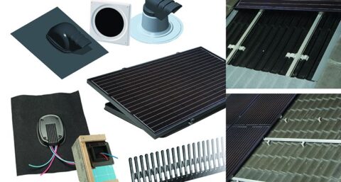 Bescherming van zonnepanelen door Ubbink