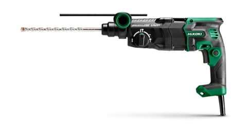 HiKOKI introduceert eerste koolborstelloze SDS-plus boor- en beitelhamer