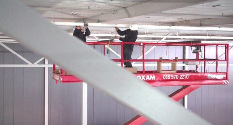 Verlichting en verwarming in één voor distributiecentra