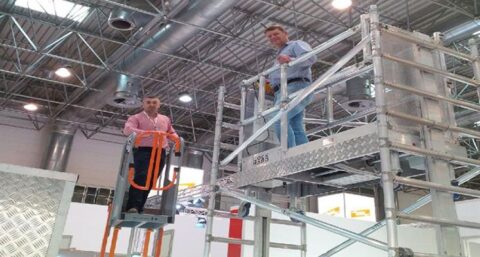 Veilig op hoogte werken met lichte en compacte oplossingen