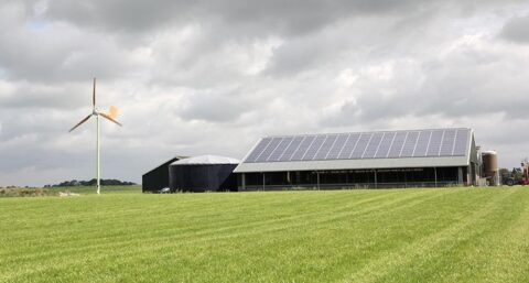 Wind, zon en energieopslag als oplossing voor platteland