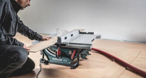 Nieuwe ‘mobiele’ tafelcirkelzaag van Metabo