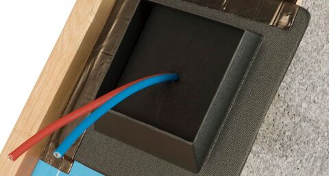 Universele Solar Kabel- en Leidingdoorvoer van Ubbink