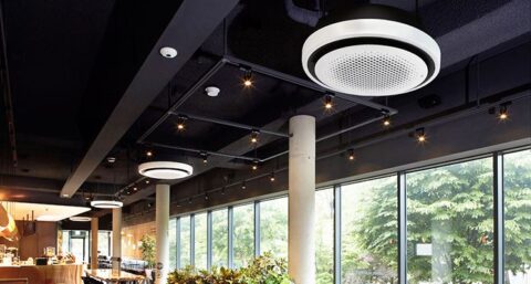 LG optimaliseert interieur en luchtstroom met nieuwe ronde cassette