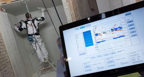 Exoskelet bevordert duurzame inzetbaarheid stukadoors