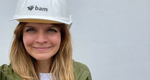 Als een vis in het water in de bouw