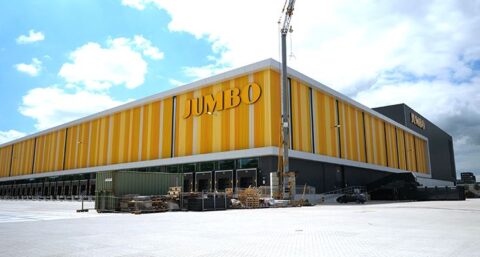 Trilux verzorgt alles romdom licht in nieuwbouw Jumbo distributiecentrum Nieuwegein