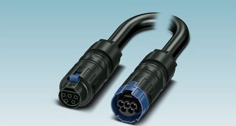 Ronde connectoren met geconfectioneerde kabels