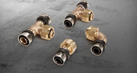 Nieuwe Viega Smartpress aansluitstukken voor snelle installatie Prevista inbouwreservoir