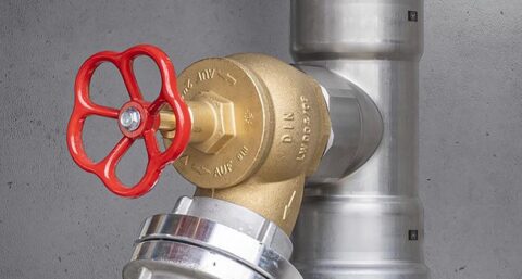 Viega breidt Megapress S XL-programma uit met T-stuk voor droge blusleidingen