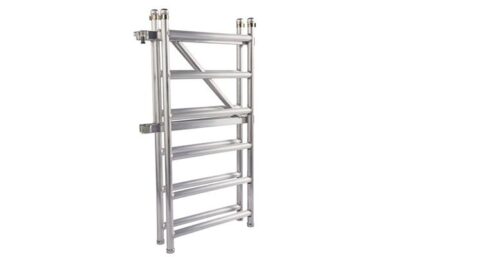 Nieuwe vouwsteiger van Zarges