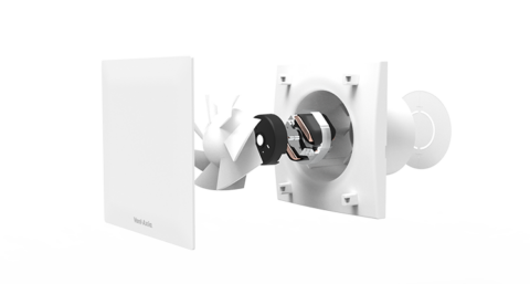 ‘Superstille’ badkamerventilator van Vent-Axia
