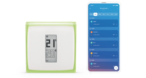 Netatmo lanceert Slimme Modulerende Thermostaat
