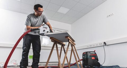 Automatisch afzuigen: nu ook bij accu-machines