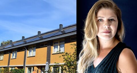 Twee loopbanen naast elkaar