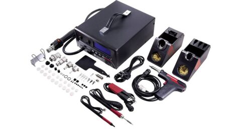 Multifunctioneel reparatiestation voor in de werkplaats