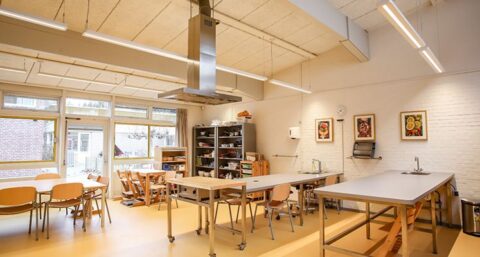 Nieuwe verlichting voor Koninklijke Visio Breda