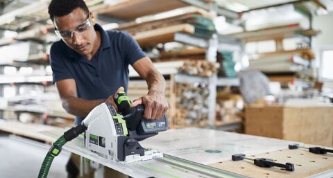 Nieuwe invalcirkelzagen TSC 55 K op accu en de TS 55 F van Festool