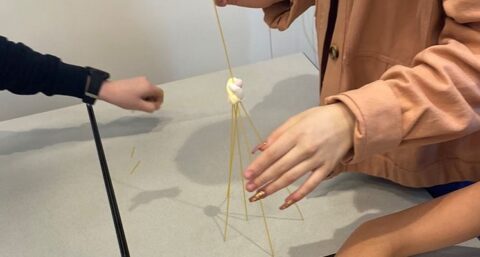 Bouwen met spaghetti