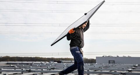 Wasco breidt zonnepanelen op distributiecentrum uit naar 3900 stuks