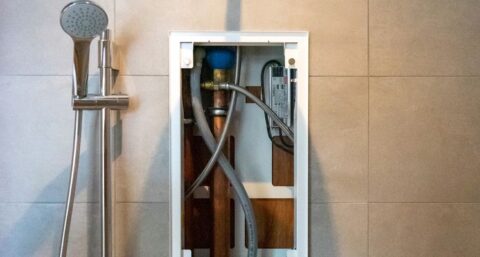 Ook mogelijk in gestapelde bouw: warmteterugwinning in badkamer