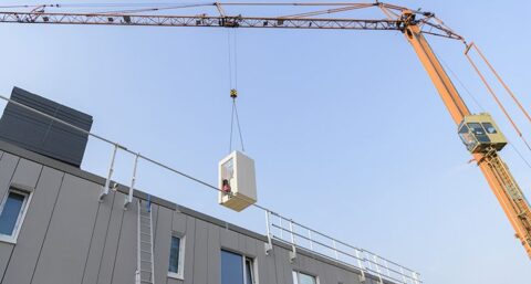 Volledig voorgemonteerde installatiecomponenten van Nefit Bosch