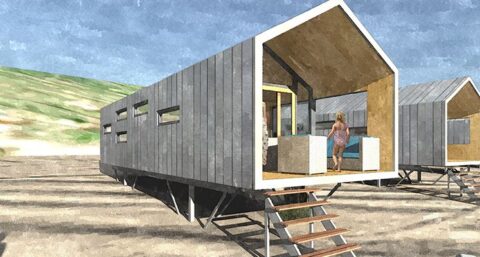 Biobased beachhouse `Greencabine`
