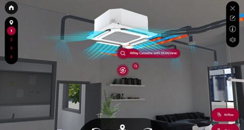 Virtual Experience van LG toont de nieuwste HVAC-oplossingen
