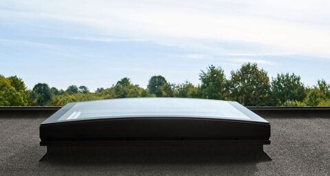 Nieuwe generatie glazen daklichten voor platte daken