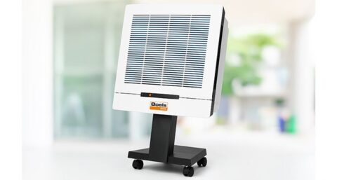 Boels verhuurt mobiele luchtreinigers