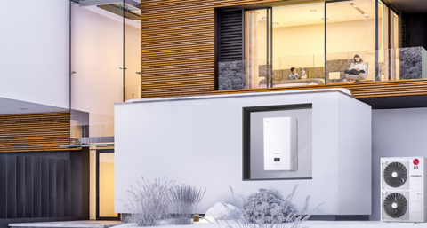 LG introduceert veilige lucht-water warmtepomp voor particulier gebruik