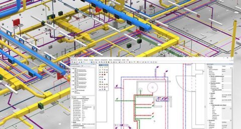 W- en E-installatieoplossingen in een CAD systeem