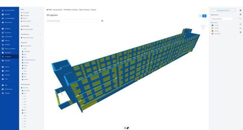 Koppeling BIMlink en Vastware visualiseert staat van onderhoud gebouwen