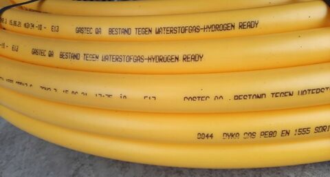 DYKA-PE-leidingsysteem nu ook gekeurd voor waterstof