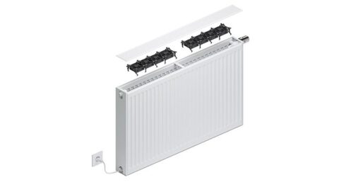 Lage temperatuur radiator van Vasco
