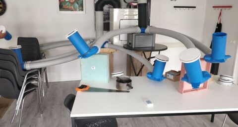 Vent-Axia schenkt ventilatiesysteem aan Techniekhuis Nieuwkoop