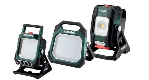 Licht in elke hoek: nieuwe serie accu-bouwlampen van Metabo