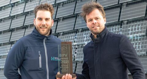 Hermans Techniglaz wint de BIPV AWARD 2021
