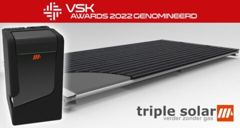 VSK Awards 2022-nominatie: PVT-warmtepomp van Triple Solar helpt Nederland van het gas af