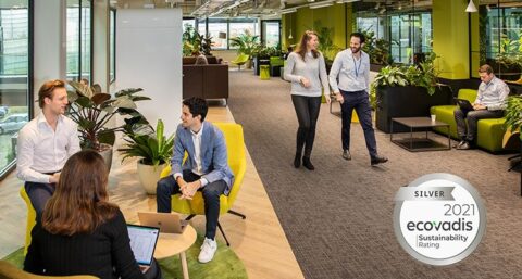 Duurzaamheidsnormen EVBox beloond met zilveren EcoVadis-beoordeling