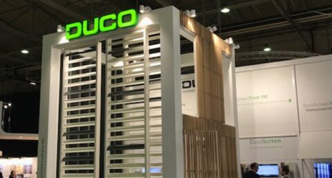 DUCO toont duurzame ventilatie- en zonweringsoplossingen tijdens GEVEL 2022