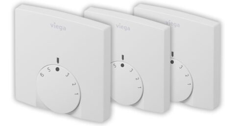 Viega introduceert Fonterra ruimte-thermostaat